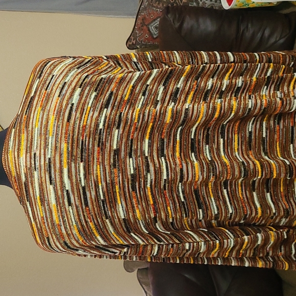 Ruby Rd. Women’s Textured Stripe Open-Front Cardigan 2X - Picture 6 of 9